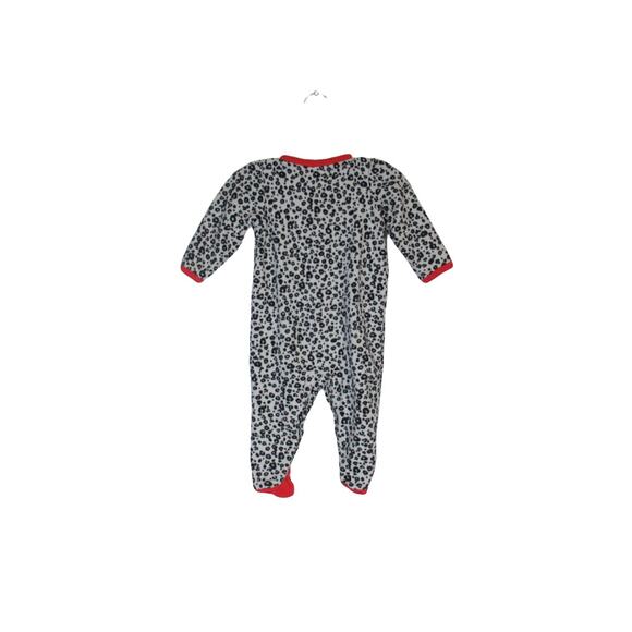 Just one you (carter's) dalmatian white and black spotted sleeper - Picture 2 of 3